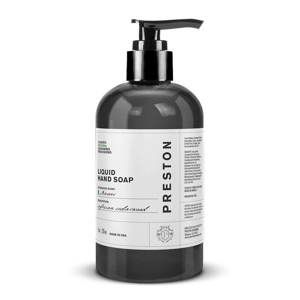 Preston Liquid Hand Soap Masai, 8 Oz